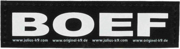 Julius K9 Labels Voor Power-harnas/tuig Boef SMALL