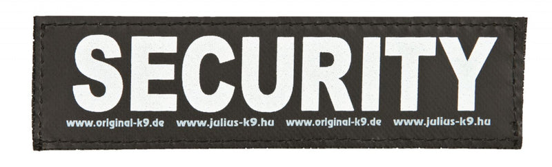 Julius K9 Labels Voor Power-harnas / Tuig Security SMALL
