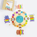 aankleedspel Goula junior hout 33-delig