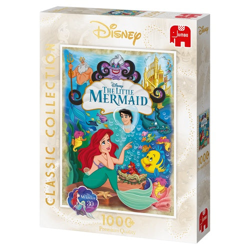 legpuzzel Disney De Kleine Zeemeermin 1000 stukjes