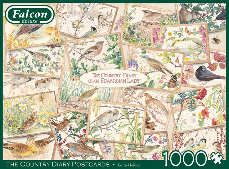 legpuzzel Falcon Country Diary Postcards 1000 stukjes