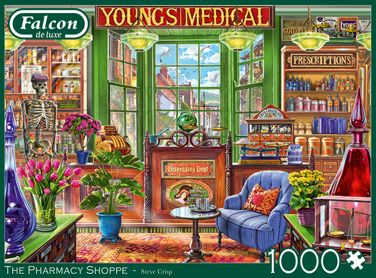 legpuzzel Falcon The Pharmacy Shoppe 1000 stukjes