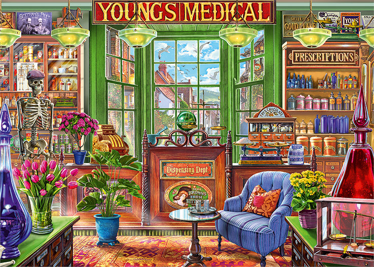 legpuzzel Falcon The Pharmacy Shoppe 1000 stukjes