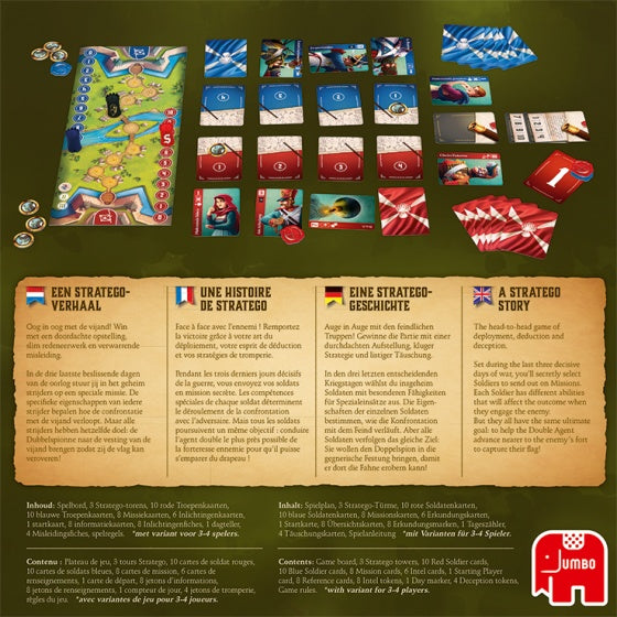 gezelschapsspel Spies & Lies - Stratego (NL)