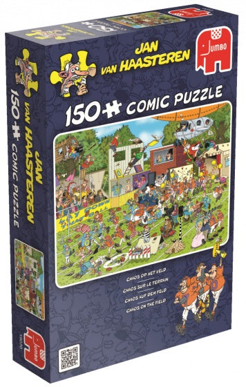 legpuzzel Jan van Haasteren Chaos Op Het Veld 150 stukjes
