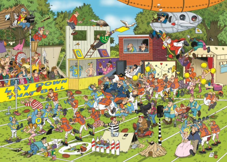 legpuzzel Jan van Haasteren Chaos Op Het Veld 150 stukjes