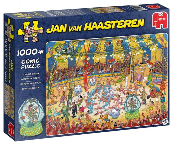 Jumbo Puzzel Jan Van Haasteren Acrobaten Circus 1000 Stukjes