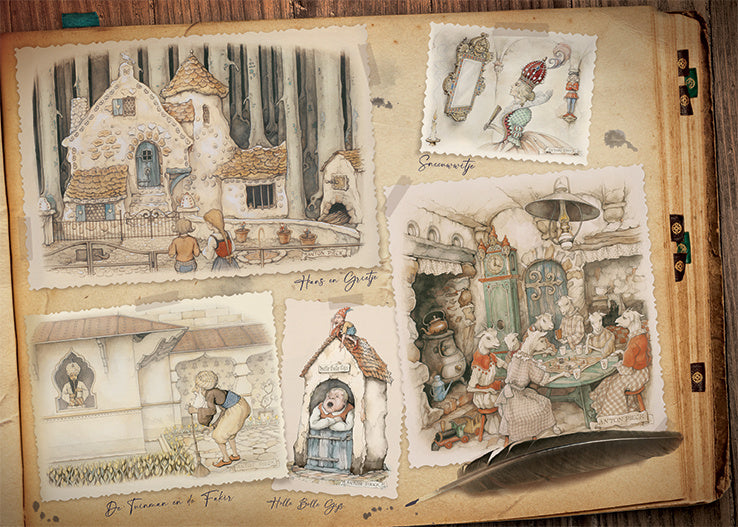 Puzzel Anton Pieck: Efteling 1000 stukjes (18874)