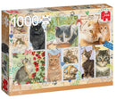 legpuzzel Cat Stamps 1000 stukjes
