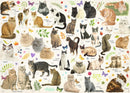 Puzzel 1000 st. PC Cats Poster