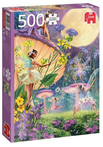 Jumbo Premium Quality Puzzel Dansende Fee&euml;n 500 Stukjes