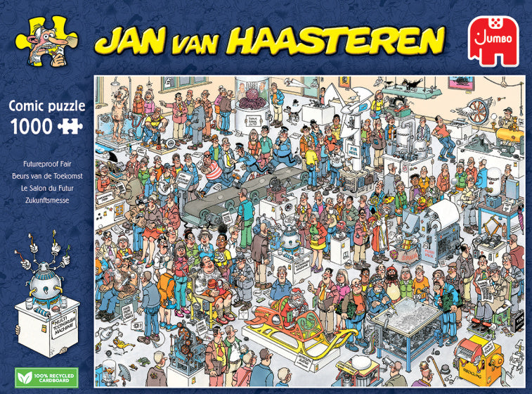 Jan van Haasteren Legpuzzel - Beurs van de Toekomst, 1000st.