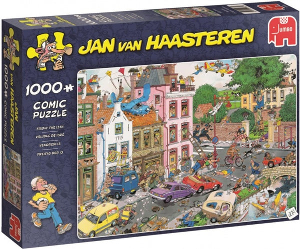 Puzzel 1000 st. JvH Vrijdag de 13e