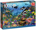 Jumbo Premium Quality Puzzel Schatten in de Zee 1000 Stukjes