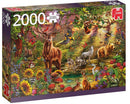 legpuzzel Magic Forest At Sunset 2000 stukjes