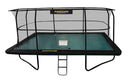 trampoline Deluxe 518 x 366 cm staal/mesh groen