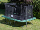 trampoline Rectangulaire 400 x 275 cm staal/mesh groen