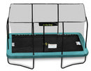 trampoline Rectangulaire 518 x 366 cm staal/mesh groen