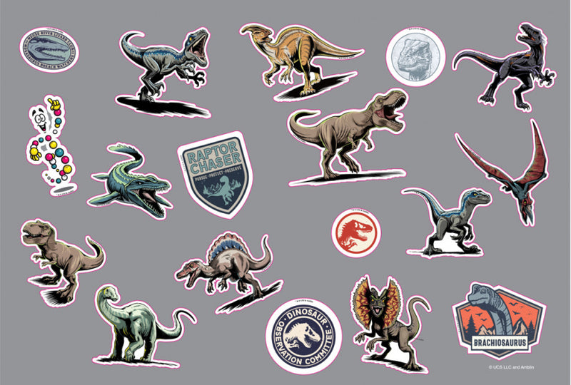 kleur- en stickerboek 23 x 33 cm papier grijs