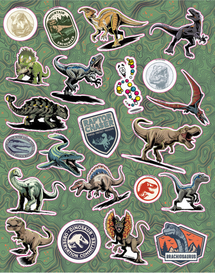 Kleurboek Jurassic World T-Rex, 24 Vellen