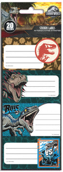 sticker labels jongens papier groen 20 stuks