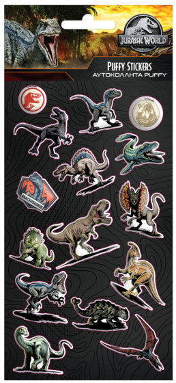 stickers Puffy jongens 10 x 22 cm papier