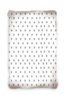 hoeslaken 90 x 200 cm katoen wit