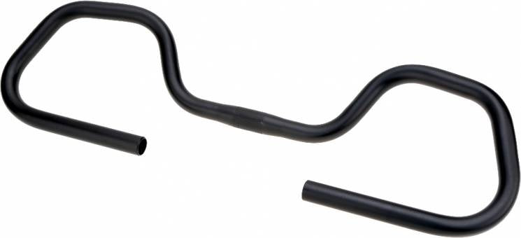 Vlinderstuur Kalloy city / trekking aluminium 25,4x595 mm - zwart