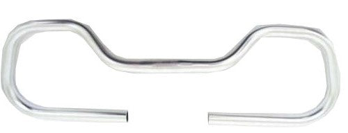 Vlinderstuur Kalloy city / trekking aluminium ø25,4 x 595 mm - zilver
