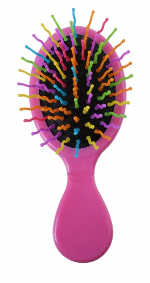 haarborstel flamingo 14 cm roze