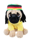 hondenknuffel rasta 20 cm geel