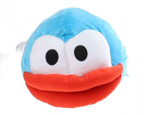 knuffel Flappybird blauw 45 x 40 cm