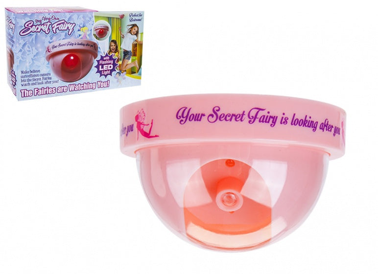 Secret Fairy speelgoed beveiligingscamera (diameter) roze
