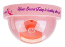 Secret Fairy speelgoed beveiligingscamera (diameter) roze