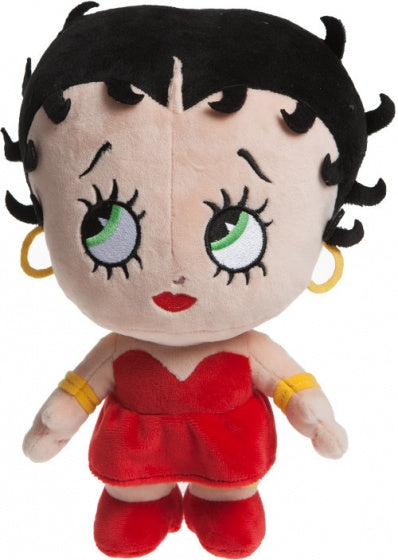 knuffel Betty Boop 25 cm rood