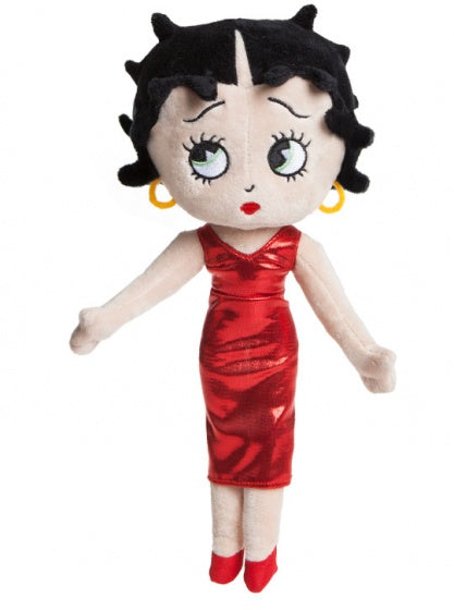 knuffel Betty Boop 32 cm rood