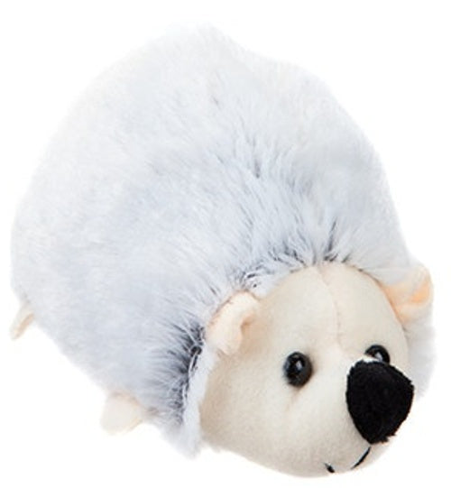 pluchen knuffel Egel 14 cm junior grijs