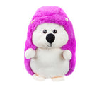 pluchen knuffel Egel 14 cm junior paars