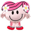 pluchen rugzak 2 liter lichtroze