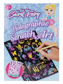 scratch art Secret Fairy 4-delig