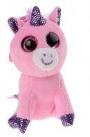 sleutelhanger eenhoorn 11 cm roze