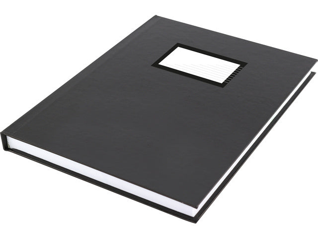 boeketiketten junior papier zwart/wit 7,5 x 5 cm 24 stuks