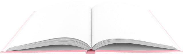 dummyboek hardcover A4 karton/papier roze 80 vellen
