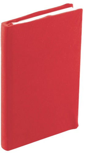 boekenkaft rekbaar A4 textiel/elastaan rood 4 stuks