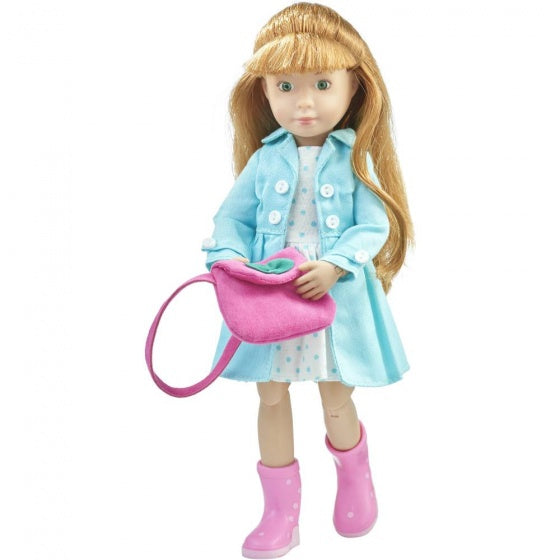 kruselings Chloe deluxe poppenset paars
