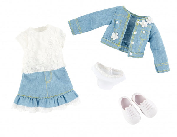 Spring Queen outfit tienerpop kledingset 4-delig