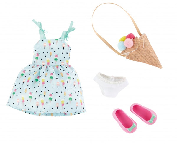 Sweet Mint Girl outfit tienerpop kledingset 4-delig