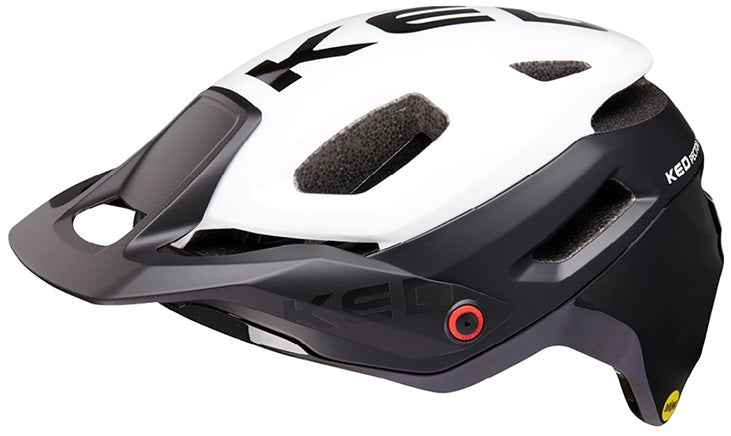 Fietshelm KED Pector ME-1 M (52-58cm) - zwart / wit