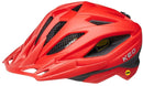 fietshelm Street junior rood maat 49-55 cm