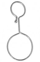 kabelhouder stuur zilver zakje 5 pcs